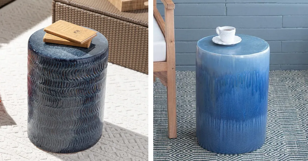 Blue Garden Stool – Buyers Guide | Discovering Deals in 2024