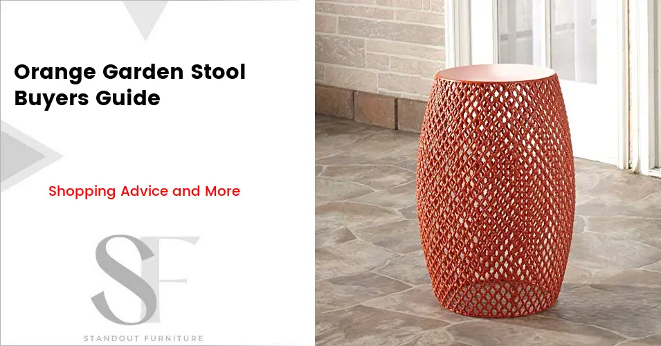 Orange Garden Stool 2024 Buyers Guide | Overview of Prices