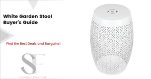 White Garden Stool [Buyers Guide] | Summary of Prices