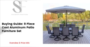 9 Piece Cast Aluminum Patio Furniture Set Buying Guide