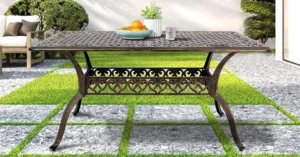 Cast Aluminum Outdoor Dining Table Buyers Guide featured