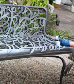 Painting Cast Aluminum Patio Furniture the Right Way - how to paint Cast Aluminum Patio Furniture cleaning