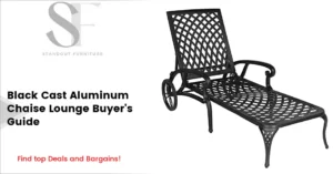 Black Cast Aluminum Chaise Lounge - Buyers' Guide
