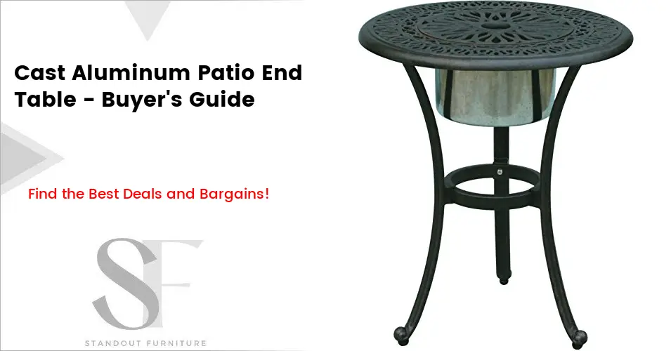 Cast Aluminum Patio End Tables 2024 Buying Guide