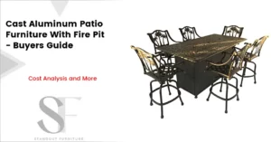 Buyers Guide: Cast Aluminum Patio Furniture With Fire Pit