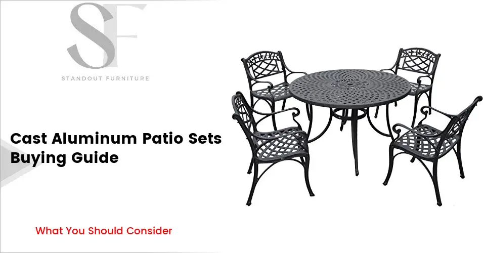Cast Aluminum Patio Sets 2024 Buyer's Guide Saving Cash!