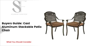 Buying Guide: Cast Aluminum Stackable Patio Chair