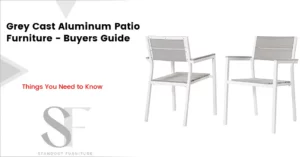 Grey Cast Aluminum Patio Furniture - Buyers' Guide