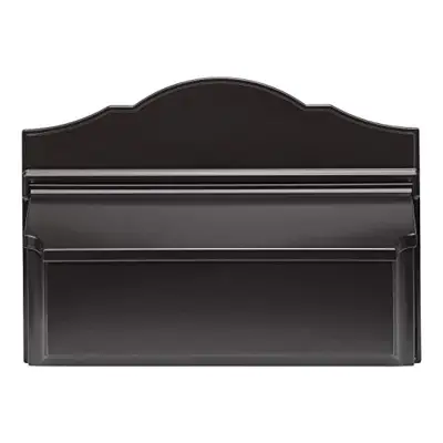 Whitehall 16600 Colonial Wall Mailbox, Black - wall mount cast aluminum mailboxes - B010J2EN24