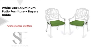 White Cast Aluminum Patio Furniture Buyers Guide