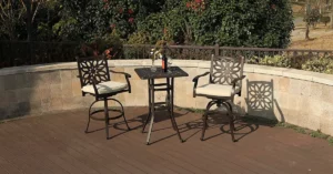 Cast Aluminum Bar-Height Patio Furniture - Buying Guide featured