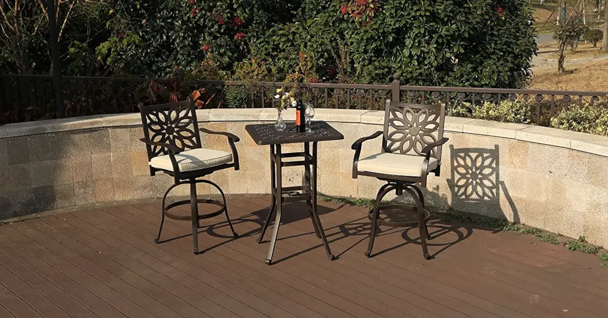 Cast Aluminum BarHeight Patio Furniture 2024 Buying Guide