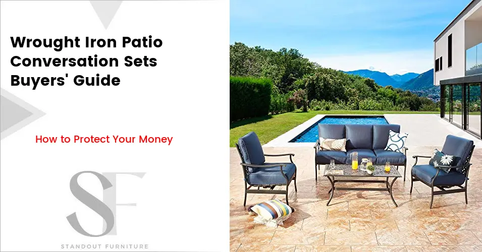 Wrought Iron Patio Conversation Sets 2024 Buying Guide