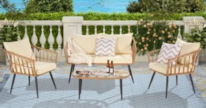 affordable inexpensive cheap patio conversation sets furniture