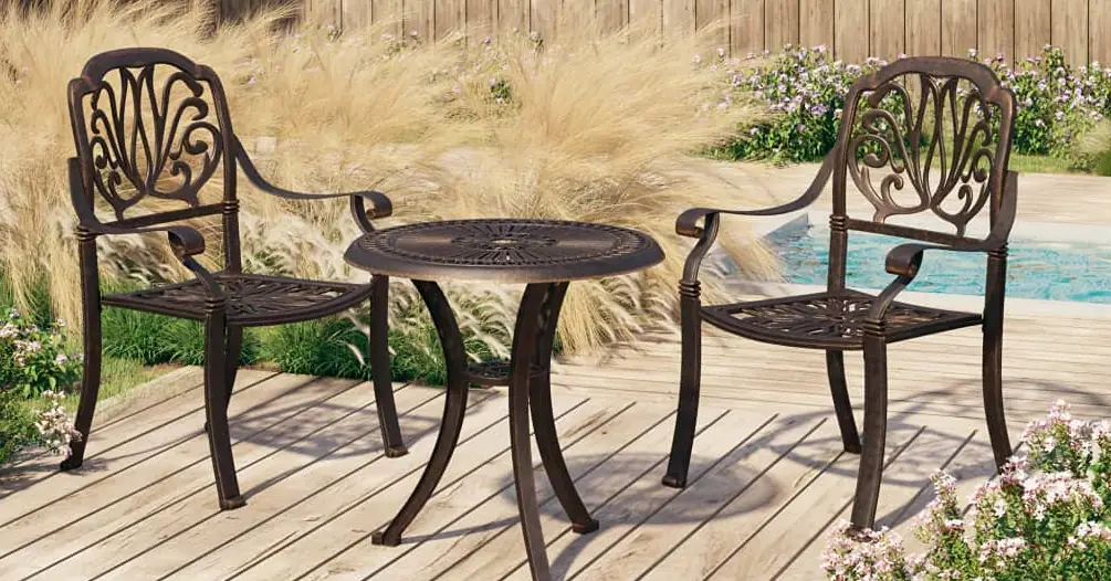 best bronze cast aluminum patio furniture for your patio or garden