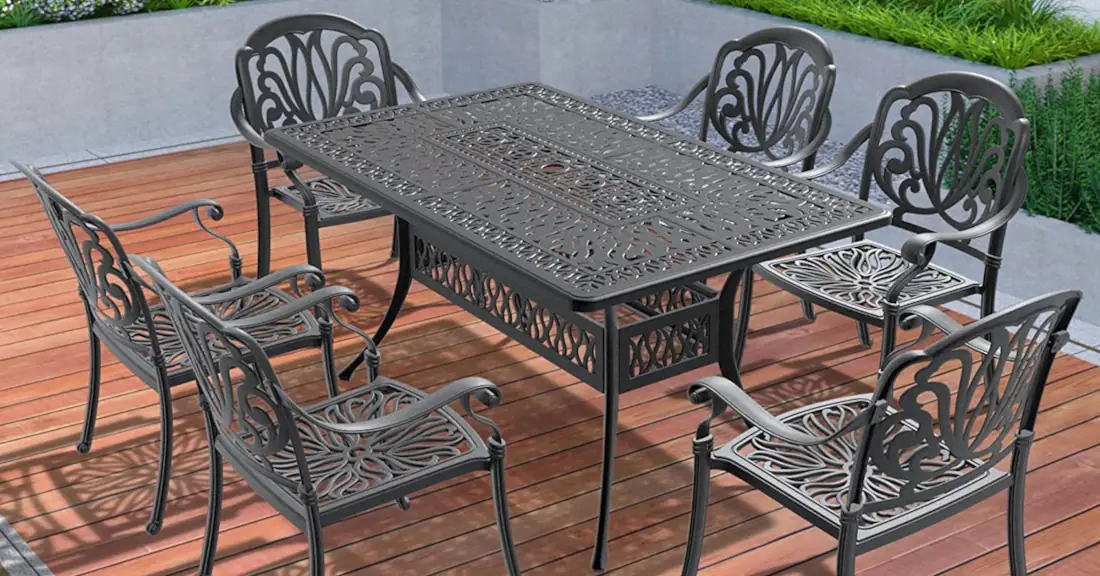 cast aluminum patio furniture price featured pricelist prices
